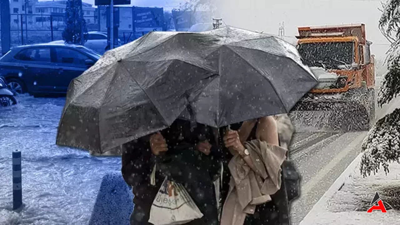 Türkiye'de Hava Durumu Kuvvetli Yağış ve Soğuk