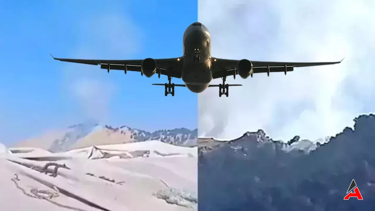 Afganistanda Yolcu Uçağı Düştü