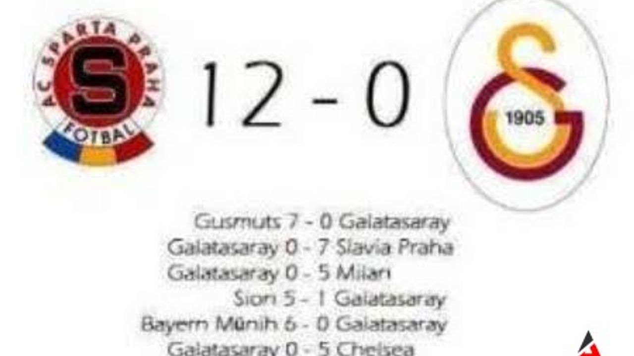 galatasaray sparta prag 12 0 gerçek mi ne zaman İzle asayiş gazetesi