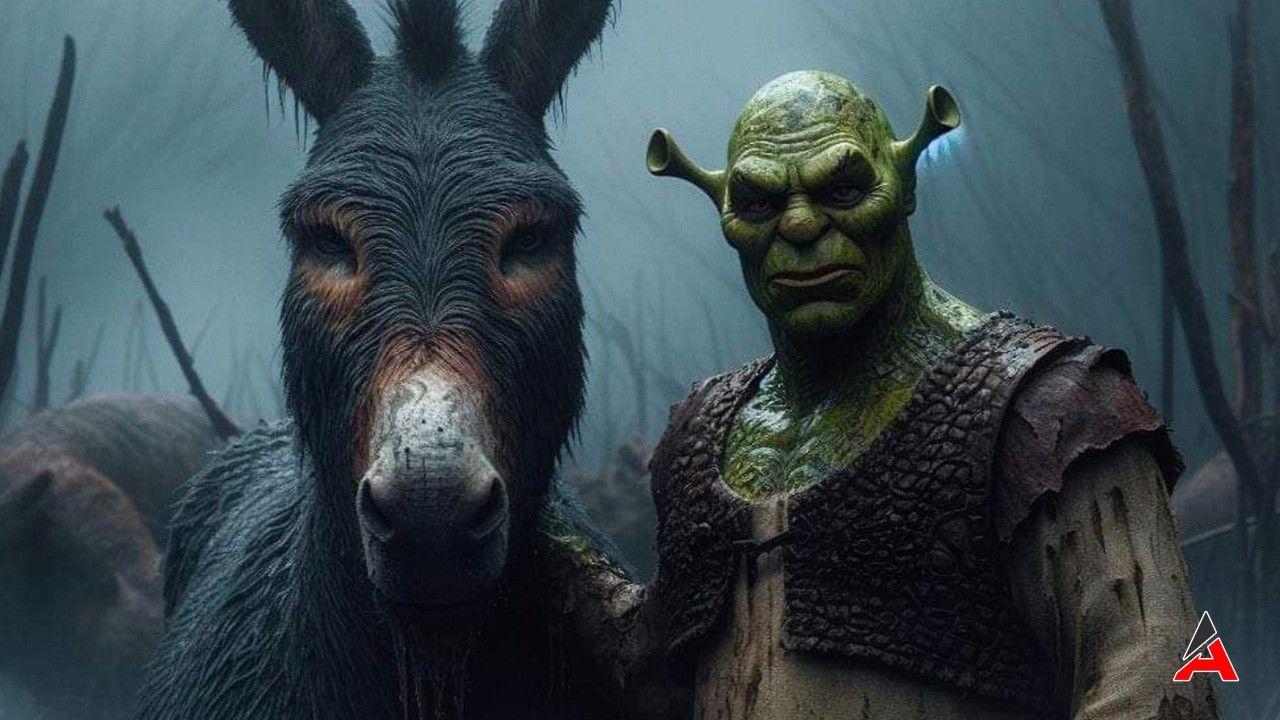 Yapay Zeka Sırları Açığa Çıkarıyor: Shrek'in Korkunç Gerçek Yüzü!