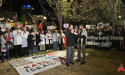 Ankara’da ABD Büyükelçiliği Önünde Filistin’e Destek Eylemi