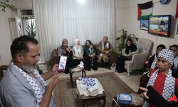 Mersin'deki Filistinlilerin Gözü Kulağı Gazze'de