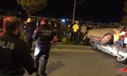 Refüje Sıkışan Otomobil Malatya'da Panik Yarattı!
