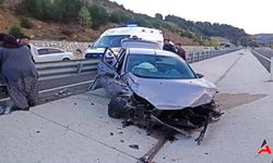 Kahramanmaraş'ta Otomobil Kazası 2 Yaralı!