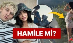 Görenler Acaba Dedi! Megan Fox Machine Gun Kelly Klibindeki Haliyle Yine Hamile Mi Dedirtti!