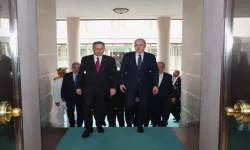 TBMM Başkanı Kurtulmuş, İçişleri Bakanı Yerlikaya'yı Ziyaret Etti