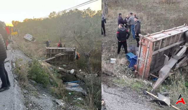 Balıkesir'de Korkunç Kaza: Otomobil ile Traktör Çarpıştı, 1 Ölü 5 Yaralı