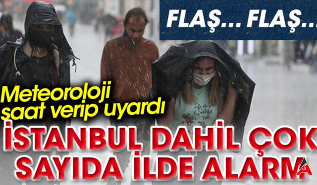 Meteoroloji'den Kritik İstanbul Uyarısı: 18 Kasım'da Fırtına ve Şiddetli Yağış!