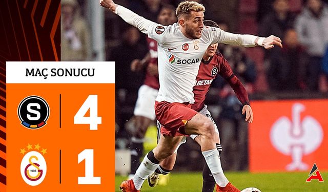 Galatasaray Sparta Prag'a 4-1 Mağlup Oldu! Maç Sonucu Özet