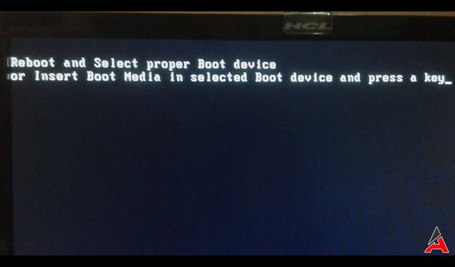 Reboot And Select Proper Boot Device Hatası Çözümü (2024 Temmuz)