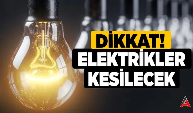16 Nisan BEDAŞ İstanbul Planlı Elektrik Kesintileri