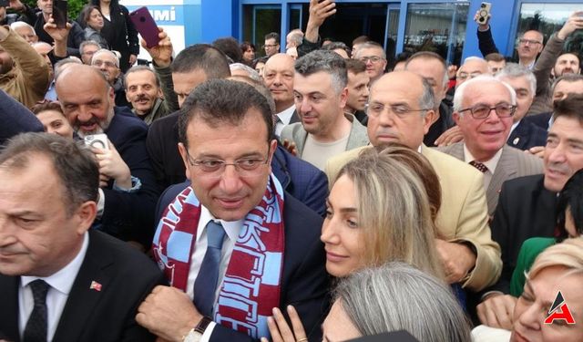 Trabzon'da Davullu Zurnalı Karşılama İmamoğlu'na Memleket Sevgisi Dolu!