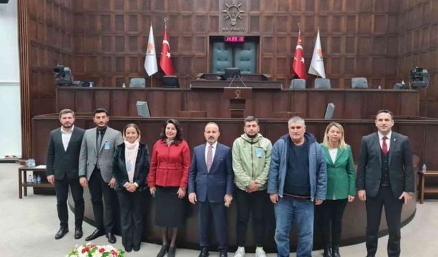 AK Parti Bozcaada İlçe Teşkilatı Gazi Meclis’teydi
