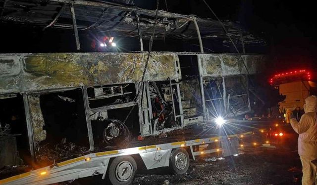Mersin’deki otobüs kazası: 2’si şehit 3 ölü, 2 kayıp  33 yaralı
