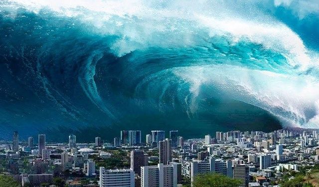 Valilikten Tsunami Uyarısı...Kıyılardan Uzak Durun