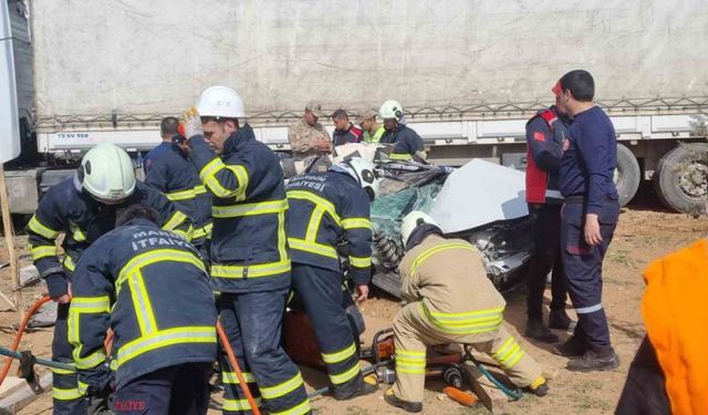 Mardin’de feci kaza: 2 ölü, 2 yaralı