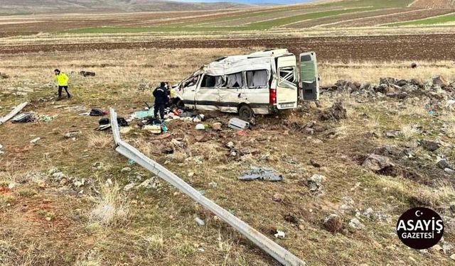 Kayseri'de Feci Kaza: 2 ölü, 7 yaralı