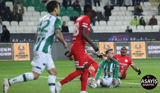 Konyaspor 1-1 Antalyaspor (MAÇ SONUCU)