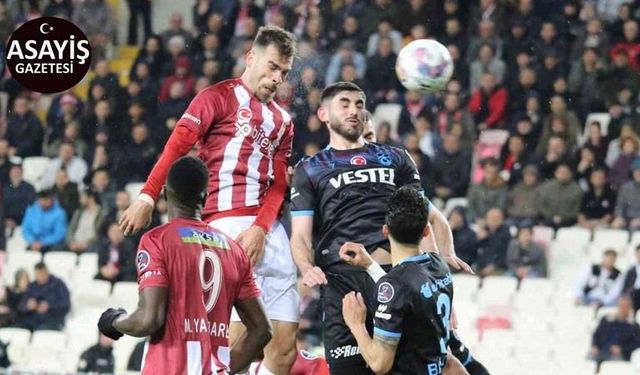 DG Sivasspor: 4 Trabzonspor: 1 (Maç sonucu)