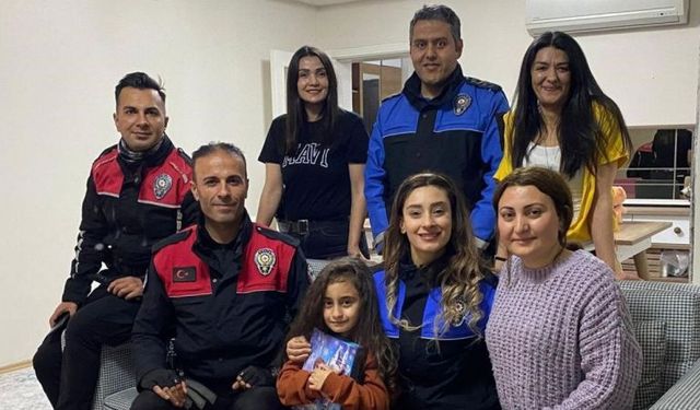 Şehit Polisin Kızına Unutulmaz Doğum Günü Sürprizi