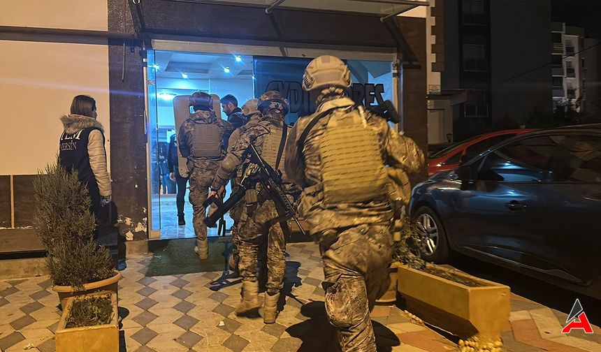 Mersin'de Terör Operasyonu: 12 Şüpheli Gözaltına Alındı!