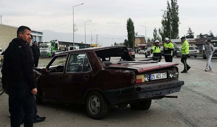 Erzurum’da Trafik Kazası: 1 ölü, 1 yaralı