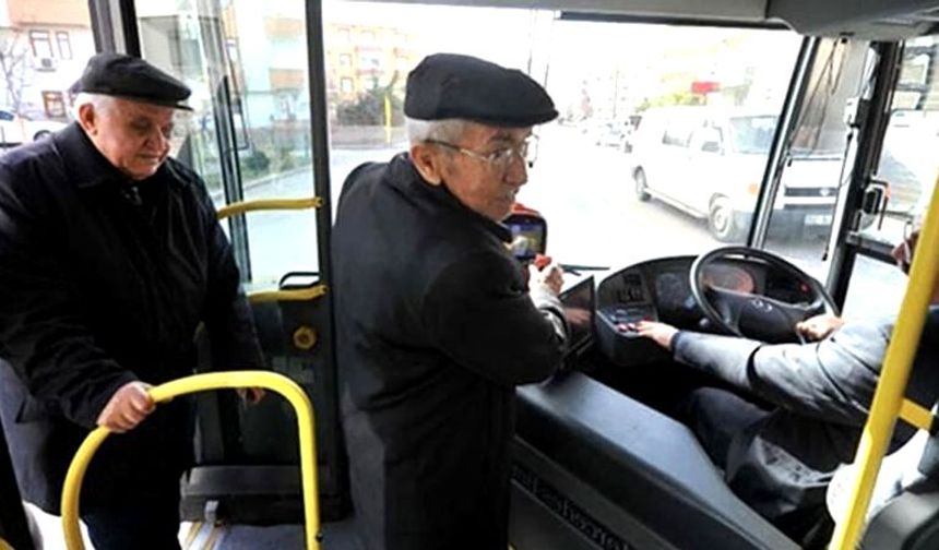 O İlimizde 65 Yaş Üstüne Toplu Taşıma Ücretli Oluyor