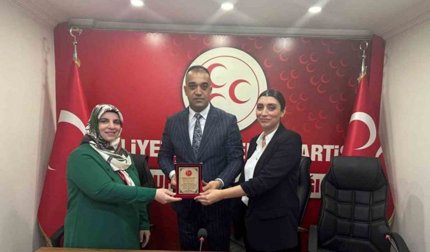 MHP Erzurum İl Başkanlığı KAÇEP’de Görev Değişimi